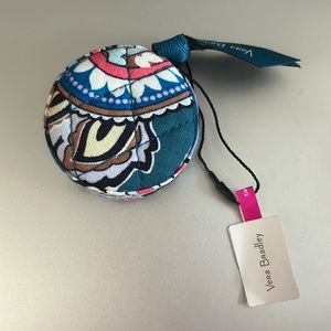 New! Vera Bradley Tape Measure in Haymarket Paisley Jewel